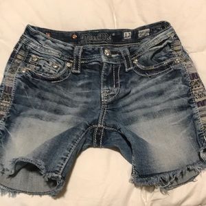 Miss Me girls (child) denim shorts. Size 12